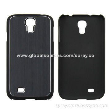 Brushed Aluminum Cover for Samsung Galaxy S4, Various Colors Available